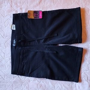 NOBO Mid Rise Black Bermuda Shorts